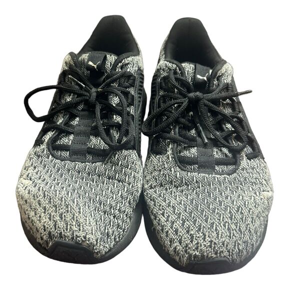 PUMA Men’s Cell Rapid Hyperwave Black/White Mesh Canvas Size 9.5 - Picture 3 of 8